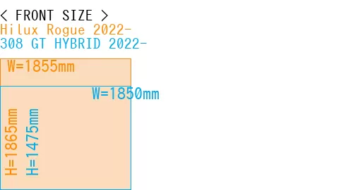 #Hilux Rogue 2022- + 308 GT HYBRID 2022-